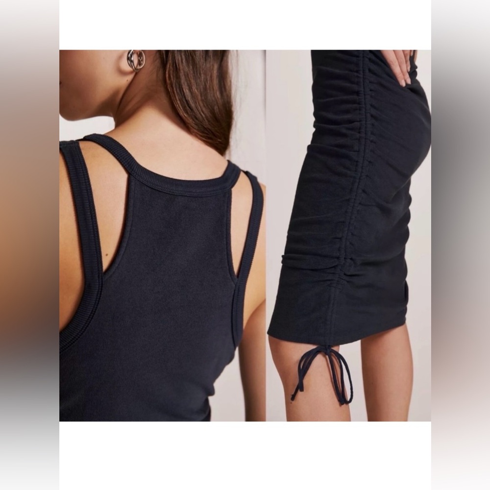 Gorgeous Daily Practice strappy navy adjustable dress XS - Picture 3 of 10